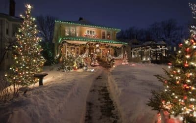 Residential Christmas Decorating Service
